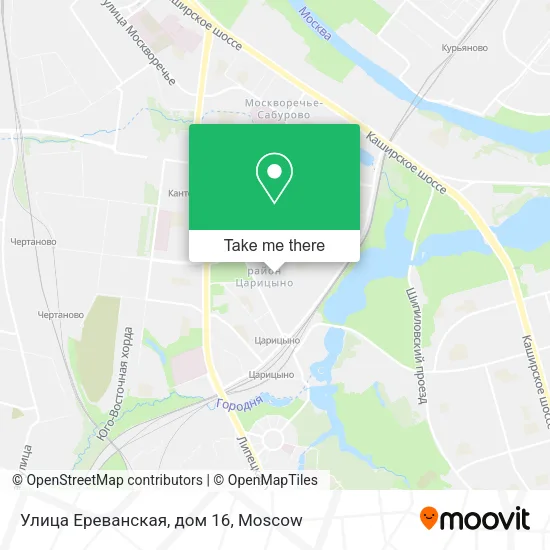 Улица Ереванская, дом 16 map