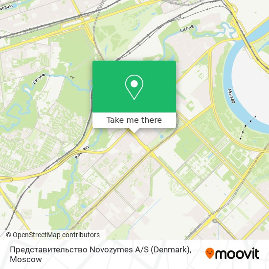 Представительство Novozymes A / S (Denmark) map