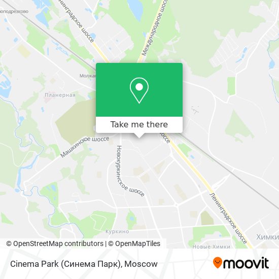 Cinema Park (Синема Парк) map