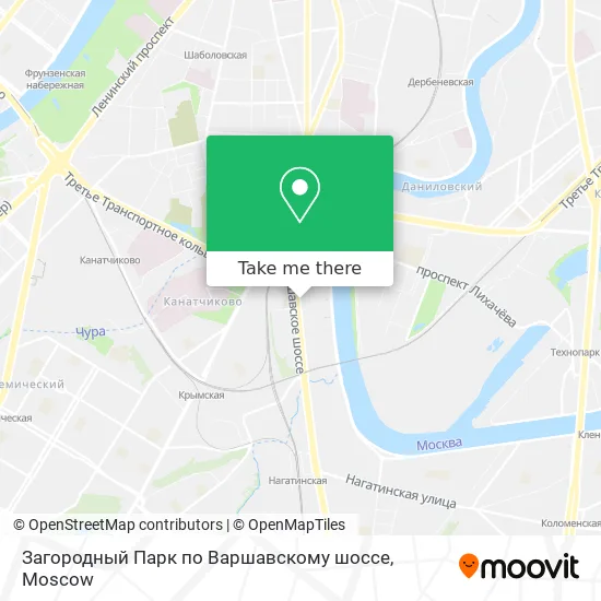Загородный Парк по Варшавскому шоссе map