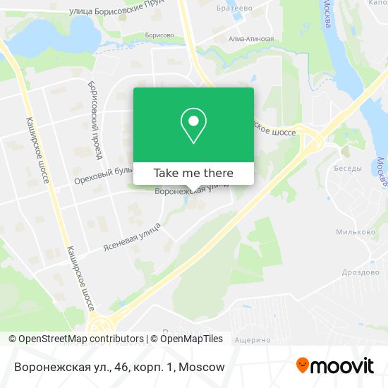 Воронежская ул., 46, корп. 1 map