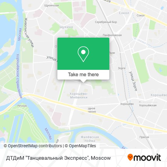 ДТДиМ "Танцевальный Экспресс" map