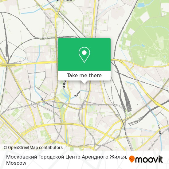 Московский Городской Центр Арендного Жилья map