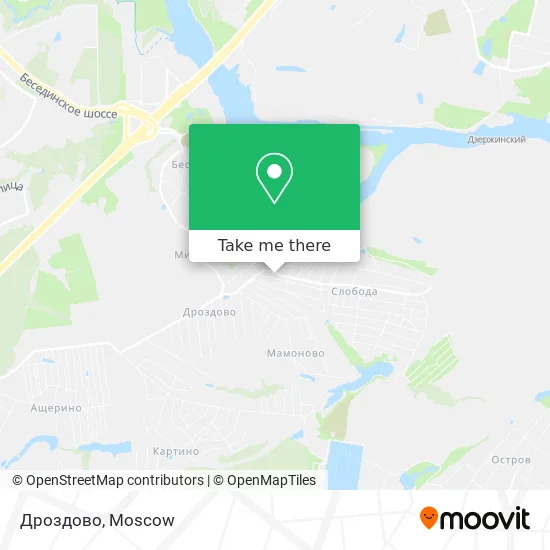 Дроздово map