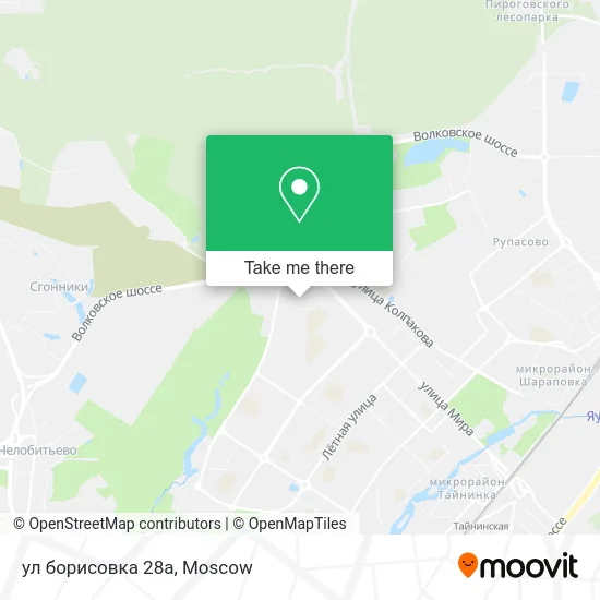 ул борисовка 28а map