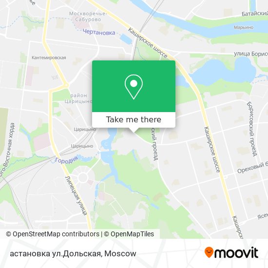 астановка ул.Дольская map