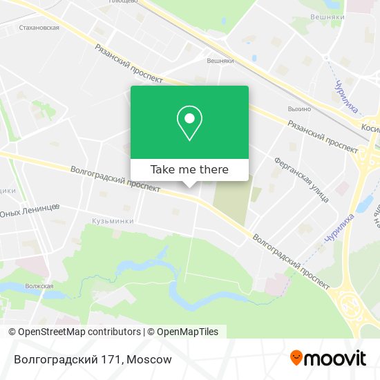 Волгоградский 171 map