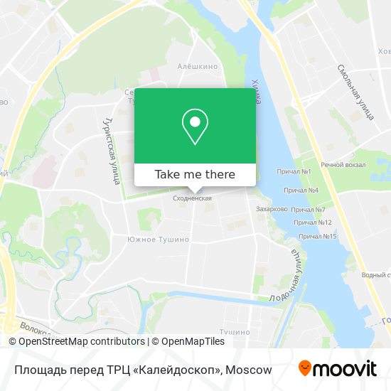 Площадь перед ТРЦ «Калейдоскоп» map