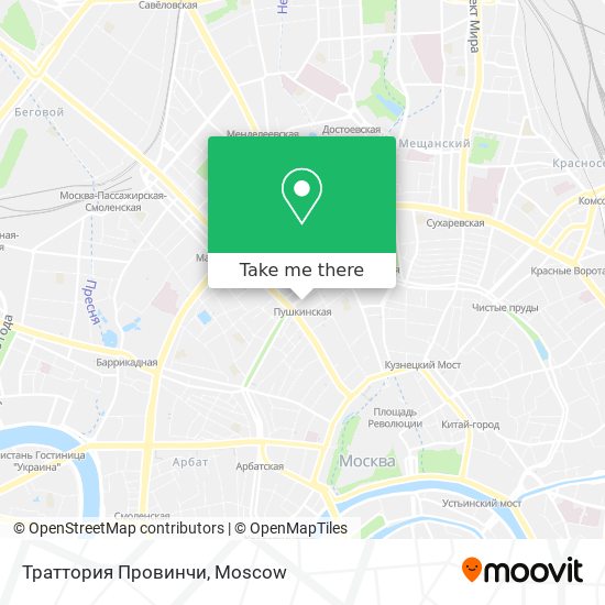 Траттория Провинчи map