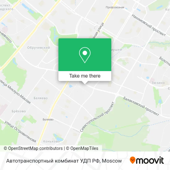 Автотранспортный комбинат УДП РФ map