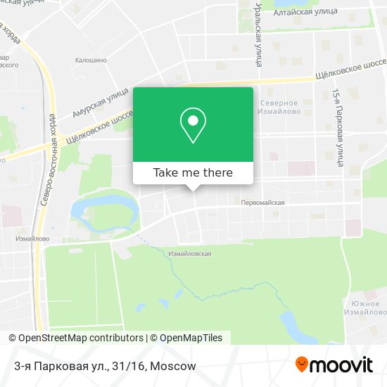 3-я Парковая ул., 31/16 map