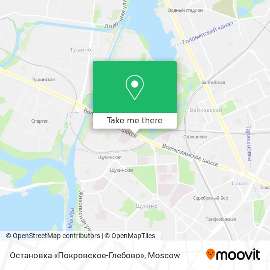 Остановка «Покровское-Глебово» map