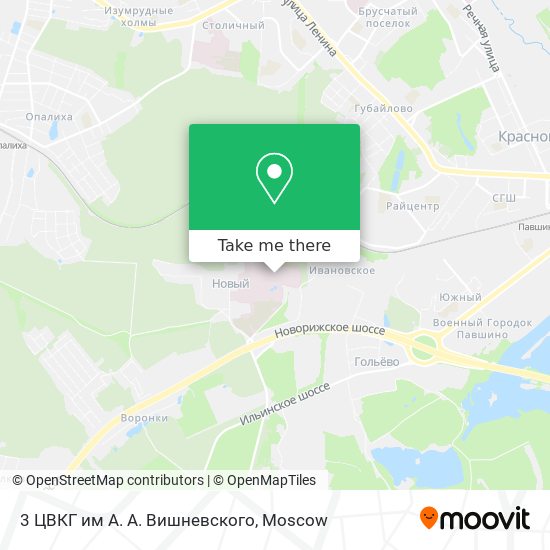 3 ЦВКГ им А. А. Вишневского map