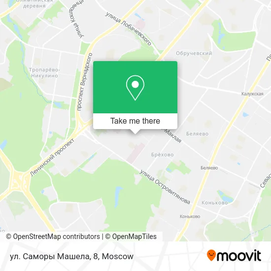 ул. Саморы Машела, 8 map