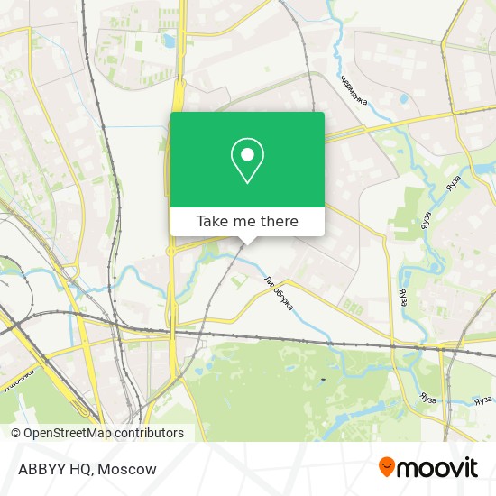 ABBYY HQ map