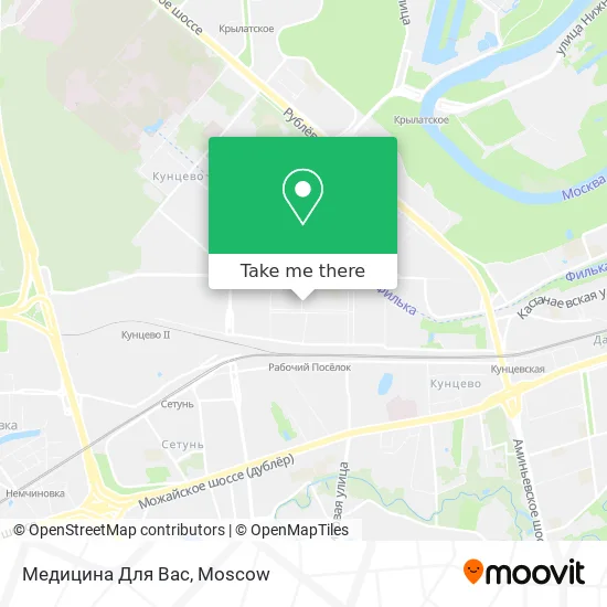 Медицина Для Вас map