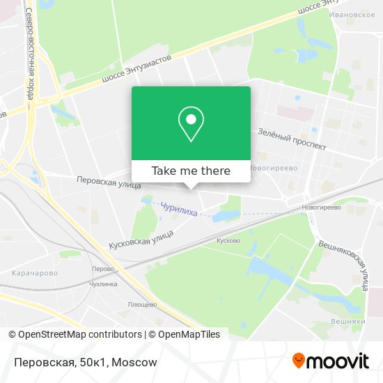 Перовская, 50к1 map