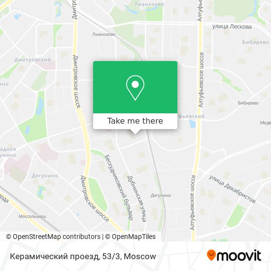 Керамический проезд, 53/3 map