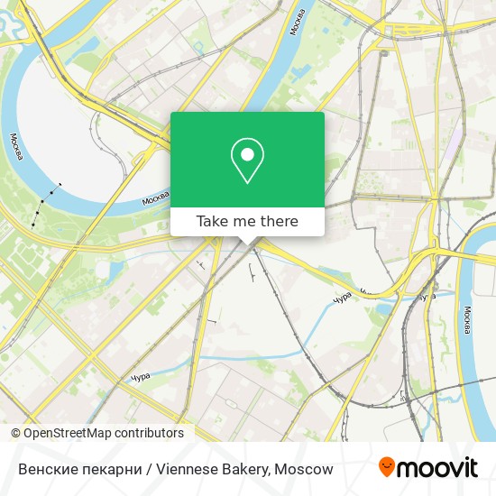 Венские пекарни / Viennese Bakery map