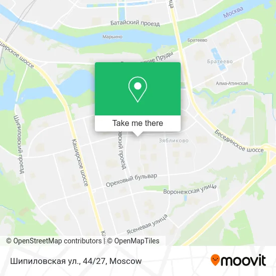 Шипиловская ул., 44/27 map