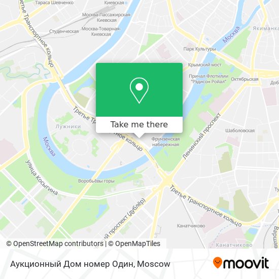 Аукционный Дом номер Один map