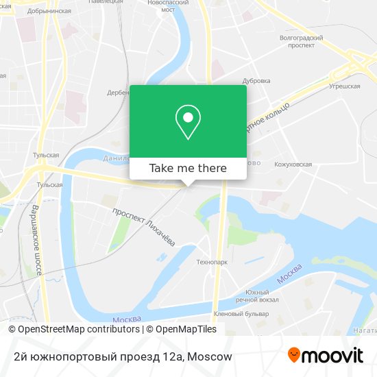 2й южнопортовый проезд 12а map