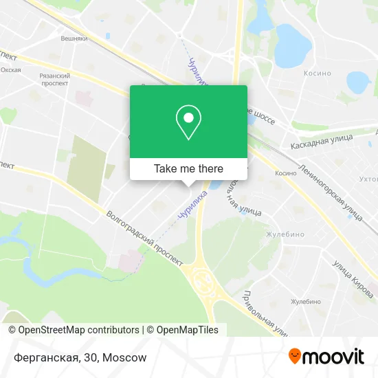 Ферганская, 30 map