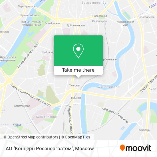 АО "Концерн Росэнергоатом" map
