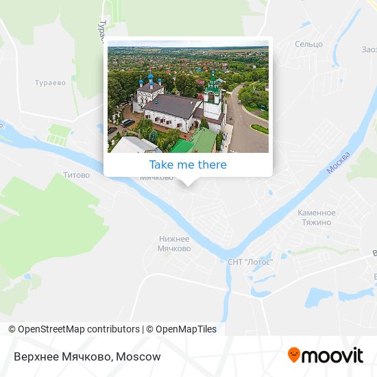 Верхнее Мячково map