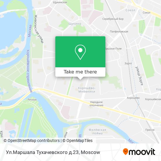 Ул.Маршала Тухачевского д.23 map