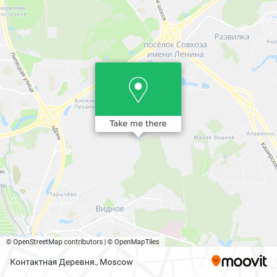 Контактная Деревня. map