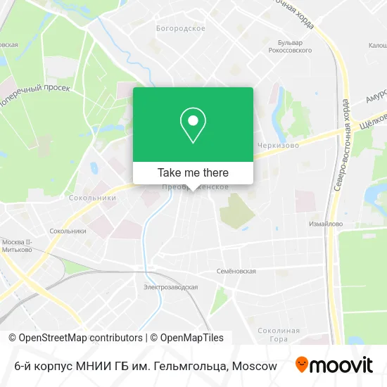 6-й корпус МНИИ ГБ им. Гельмгольца map