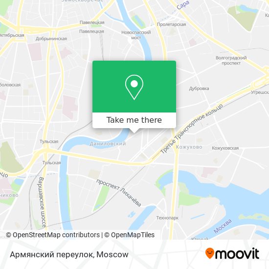 Армянский переулок map