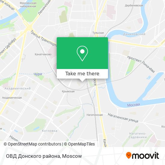 ОВД Донского района map