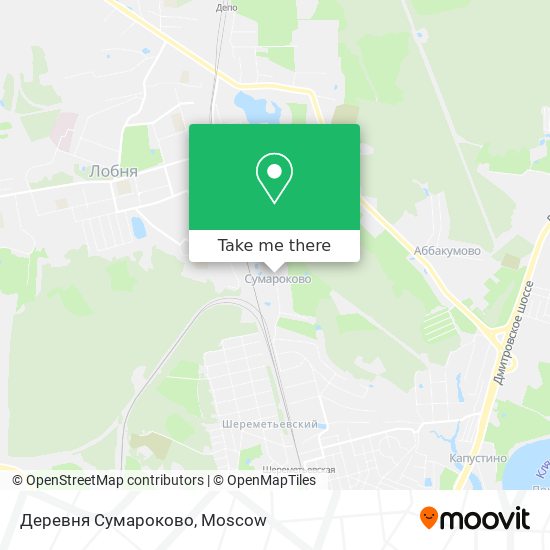 Деревня Сумароково map