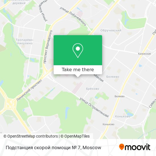 Подстанция скорой помощи № 7 map
