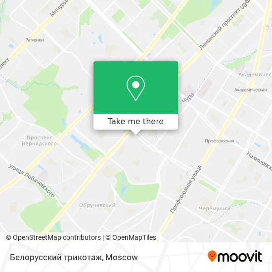 Белорусский трикотаж map