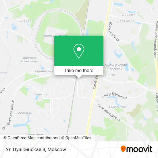 Ул.Пушкинская 8 map