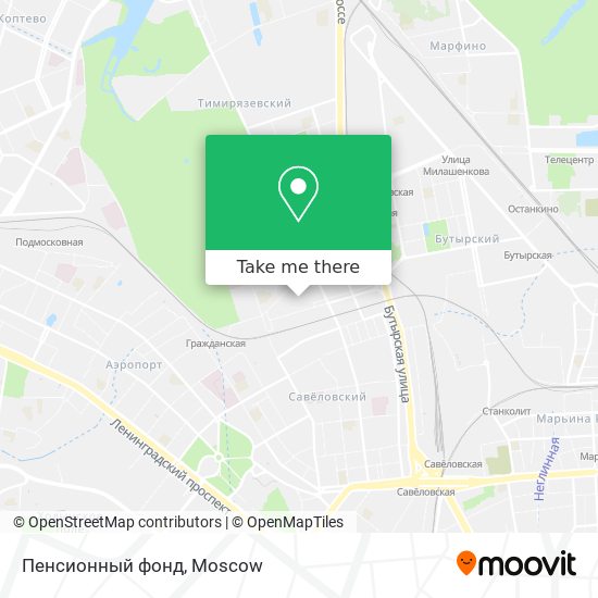 Пенсионный фонд map