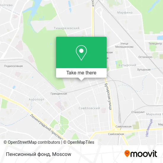 Пенсионный фонд map
