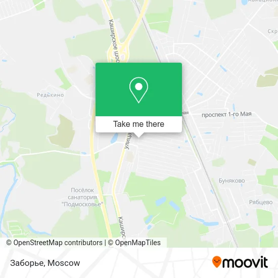 Заборье map