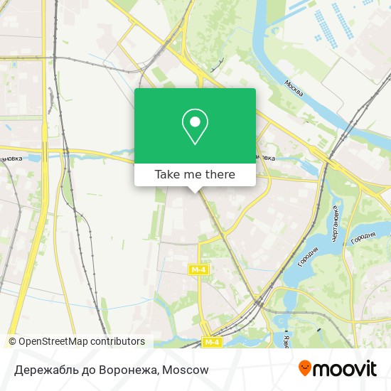 Дережабль до Воронежа map