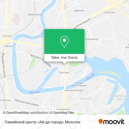 Семейный центр «Ай да город» map