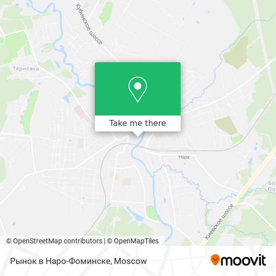 Рынок в Наро-Фоминске map