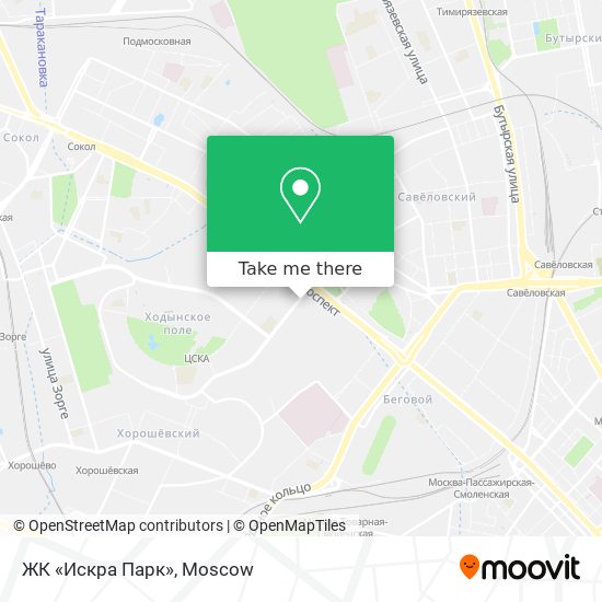 ЖК «Искра Парк» map