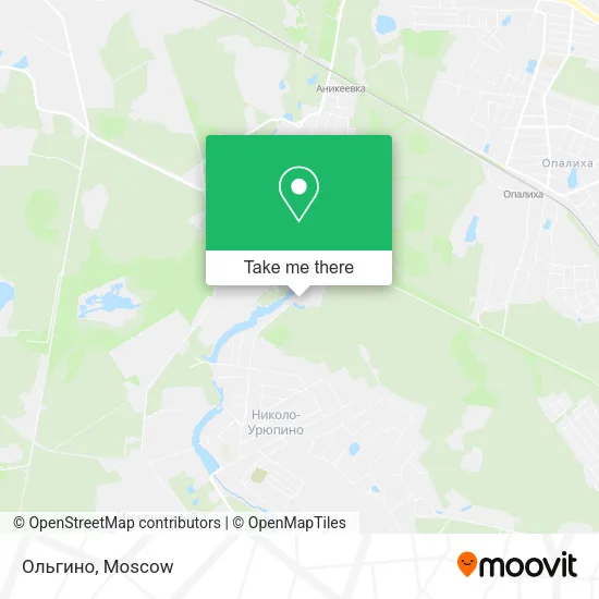 Ольгино map