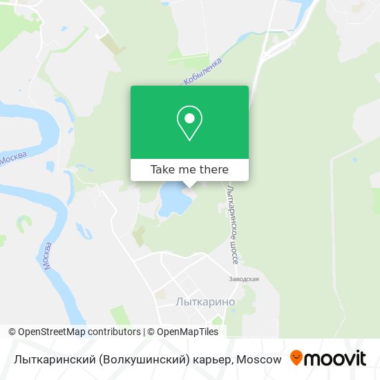 Лыткаринский (Волкушинский) карьер map