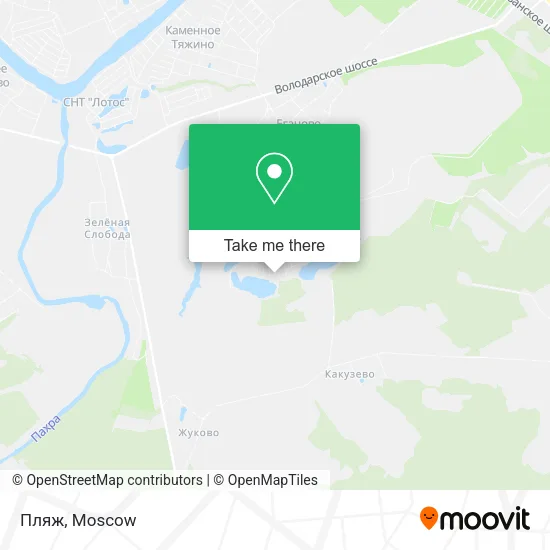 Пляж map