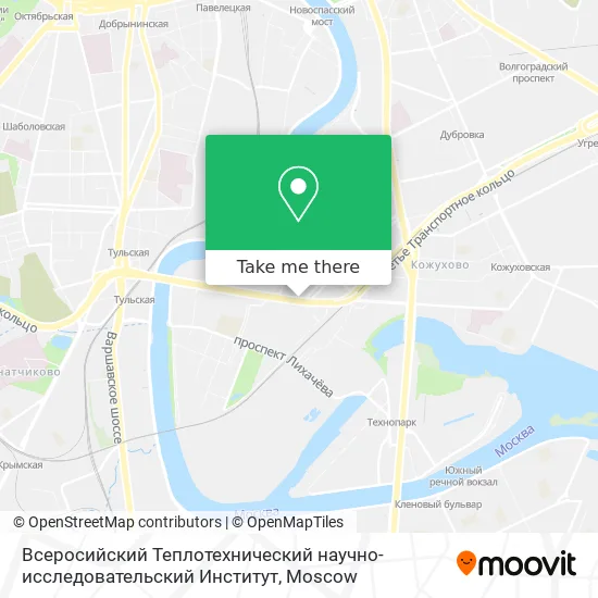 Всеросийский Теплотехнический научно-исследовательский Институт map