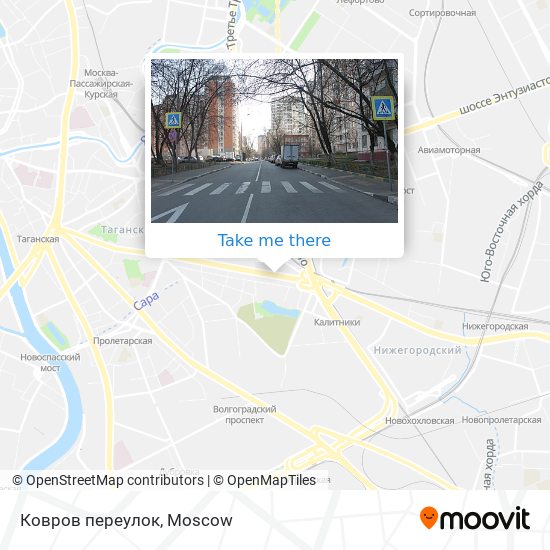 Ковров переулок map